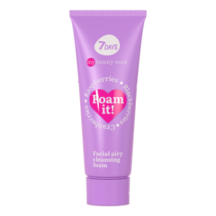 7DAYS MY BEAUTY WEEK, supotojantis veido prausiklis, FOAM IT, 80 ml 