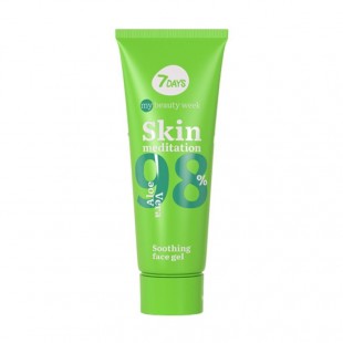 7DAYS MY BEAUTY WEEK Raminamasis veido gelis SKIN MEDITATION, 80 ml 