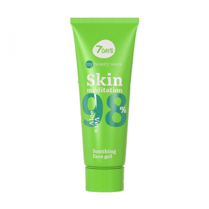 7DAYS MY BEAUTY WEEK Raminamasis veido gelis SKIN MEDITATION, 80 ml 